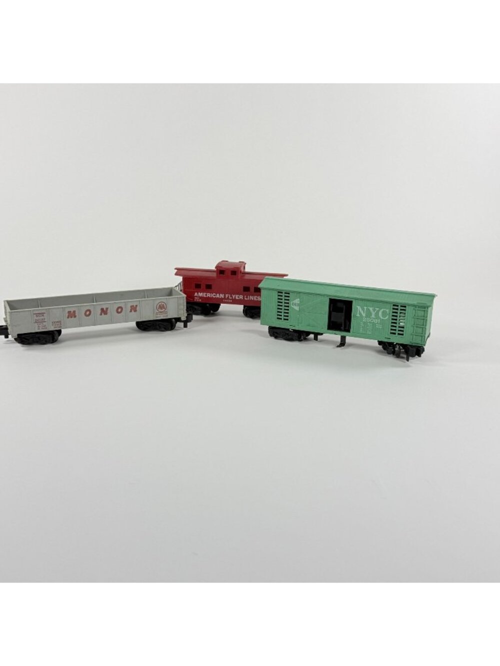 American Flyer S Scale Train Lot Monon 24127 NYC 25081 24636 Caboose Vintage